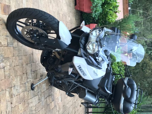 (7810) Bolha Alta Cristal Triumph Tiger 800 com defletor - Image 18