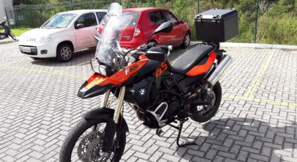 (1880) Bolha Alta Cristal BMW F800GS modelo Explorer 2008-2019 com defletor - Image 3