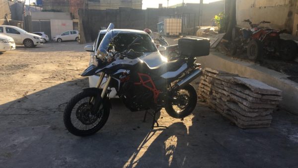(1880) Bolha Alta Cristal BMW F800GS modelo Explorer 2008-2019 com defletor - Image 4