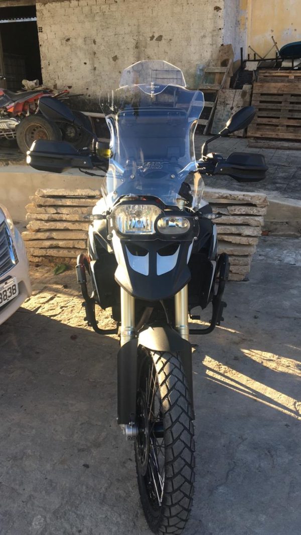 (1880) Bolha Alta Cristal BMW F800GS modelo Explorer 2008-2019 com defletor - Image 5
