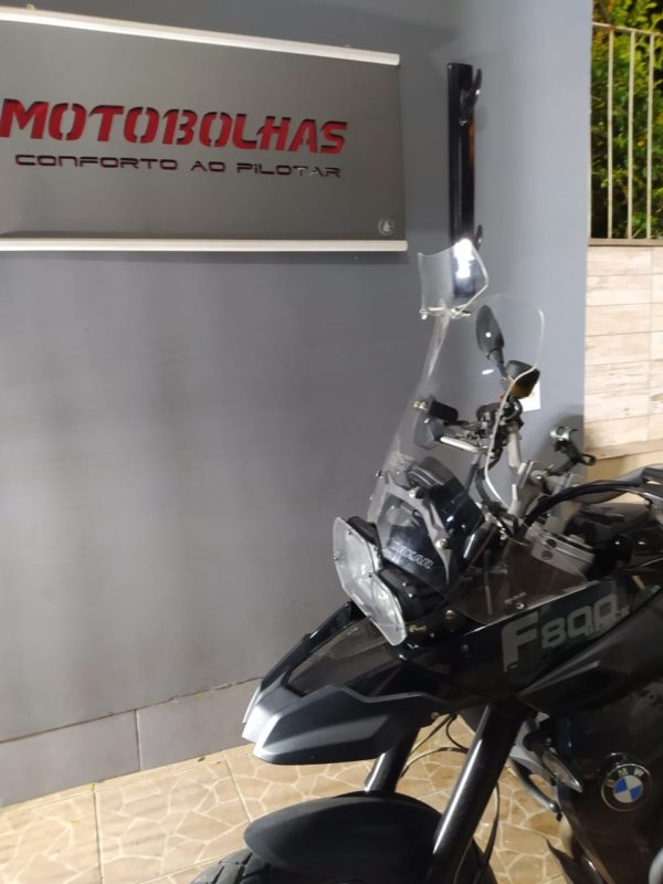 (1850) Bolha Alta Cristal BMW F800GS modelo Dakar 2008-2018 com defletor - Image 7