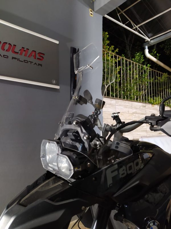 (1850) Bolha Alta Cristal BMW F800GS modelo Dakar 2008-2018 com defletor - Image 10