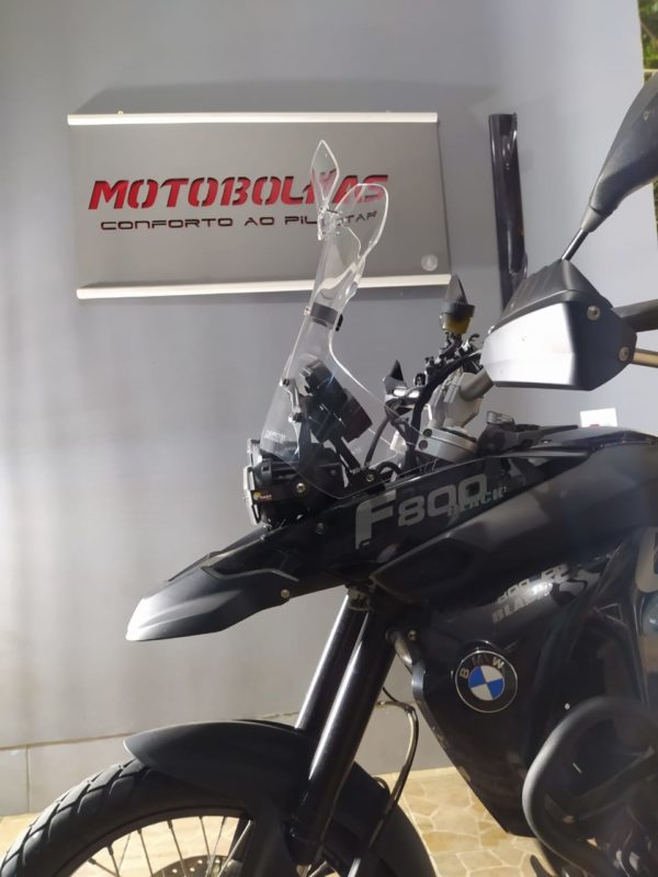 (1850) Bolha Alta Cristal BMW F800GS modelo Dakar 2008-2018 com defletor - Image 11