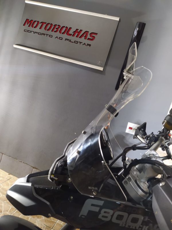 (1850) Bolha Alta Cristal BMW F800GS modelo Dakar 2008-2018 com defletor - Image 15