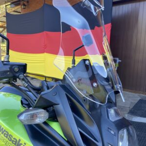 (5660) Bolha Alta Cristal Kawasaki Versys 650 2010-2014 com defletor