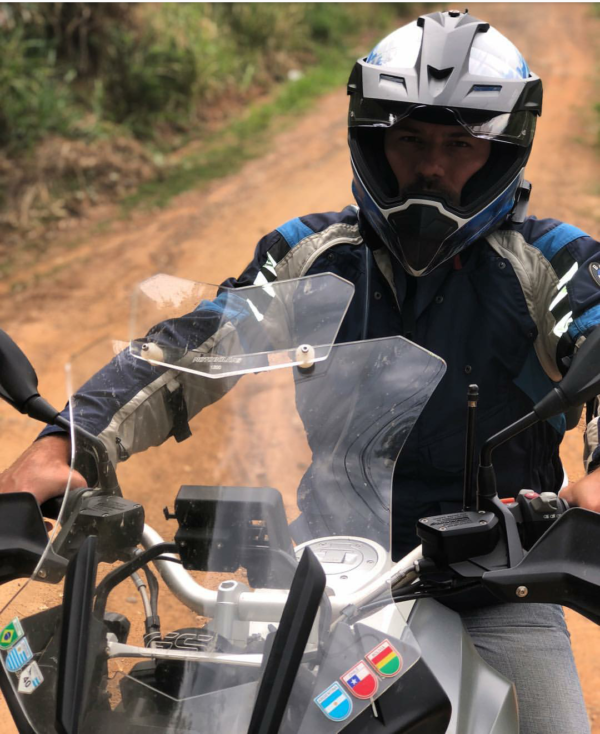 (1200) Bolha Alta Cristal BMW R1200 GS PREMIUM/ADVENTURE 2013 e posteriores com defletor - Image 5