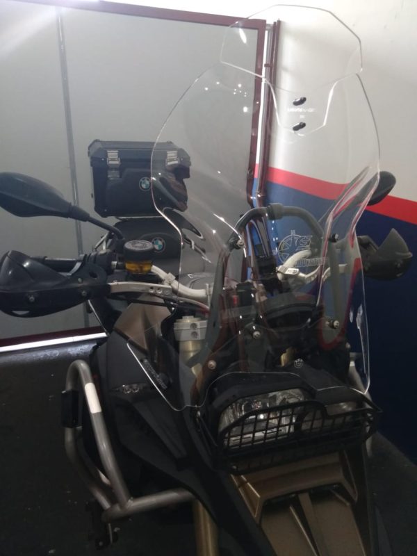 (1890) Bolha Alta Cristal BMW F800GS ADVENTURE 2014-2019 com defletor - Image 10
