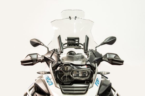 (1200) Bolha Alta Cristal BMW R1200 GS PREMIUM/ADVENTURE 2013 e posteriores com defletor - Image 2