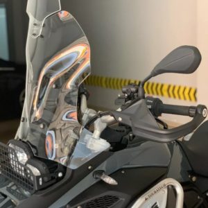 (1890) Bolha Alta Cristal BMW F800GS ADVENTURE 2014-2019 com defletor