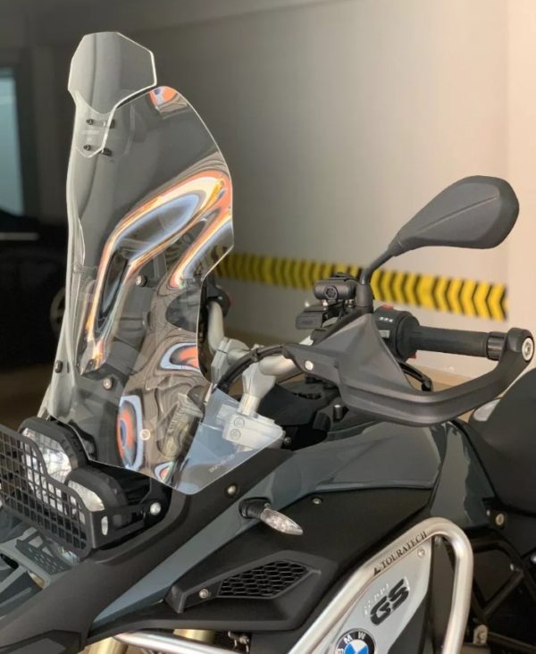 (1890) Bolha Alta Cristal BMW F800GS ADVENTURE 2014-2019 com defletor