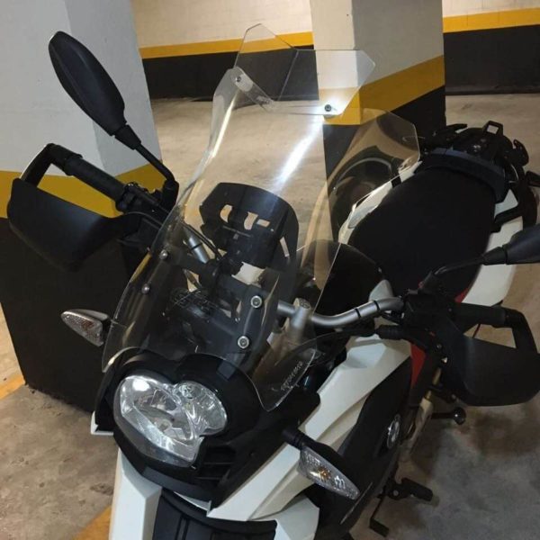 parabrisa moto motobolha BMW Touring G650 GS cristal com defletor