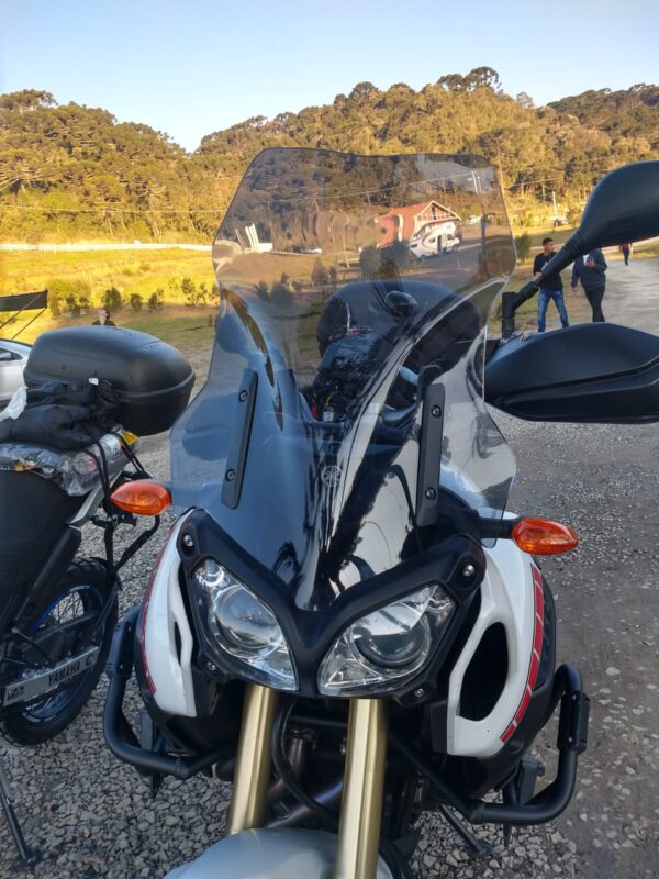 (3110) Bolha Alta Cristal Yamaha Super Ténéré XT1200Z 2014 e anteriores com defletor