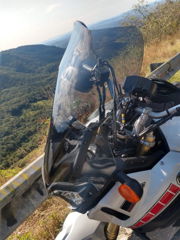 (3110) Bolha Alta Cristal Yamaha Super Ténéré XT1200Z 2014 e anteriores com defletor - Image 3