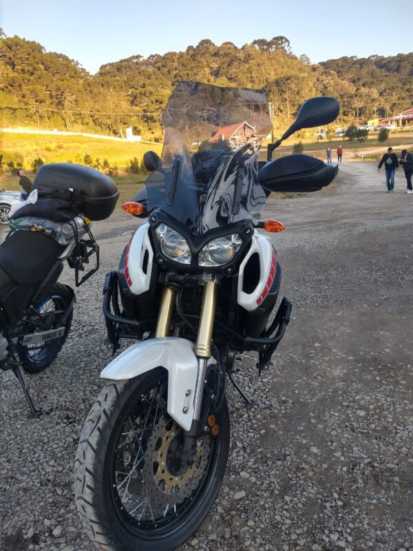 (3110) Bolha Alta Cristal Yamaha Super Ténéré XT1200Z 2014 e anteriores com defletor - Image 4