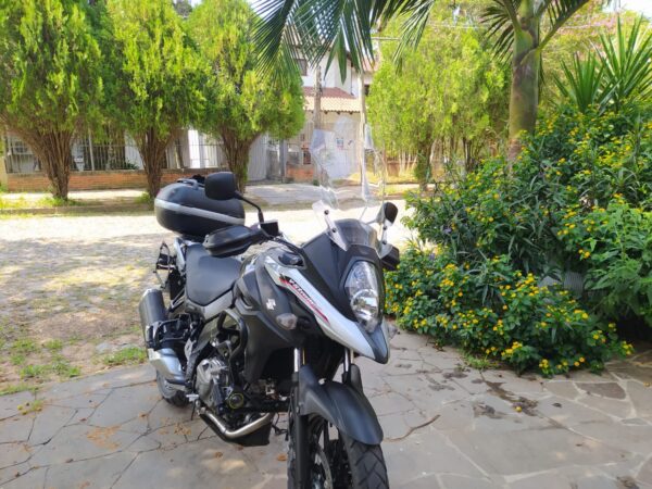(4190) Bolha Alta CRISTAL OU FUMÊ Suzuki Vstrom DL1000 2014-2025 com defletor - Image 9