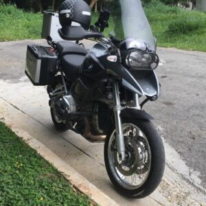 (1241) Bolha Alta Fumê BMW R1200 GS 2004-2012 com defletor