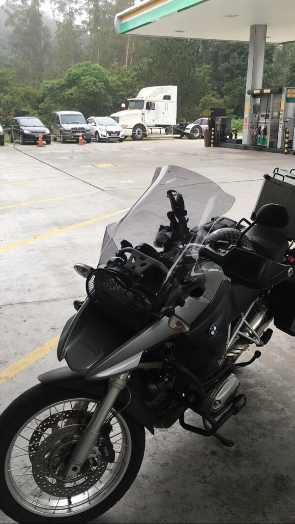 (1241) Bolha Alta Fumê BMW R1200 GS 2004-2012 com defletor - Image 6