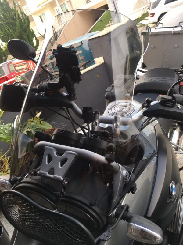 (1241) Bolha Alta Fumê BMW R1200 GS 2004-2012 com defletor - Image 8