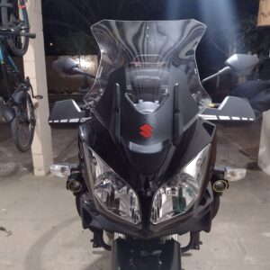 (4102) Bolha Alta CRISTAL OU FUMÊ Suzuki Vstrom DL1000 2005-2013 E DL650 2008-2012 sem defletor