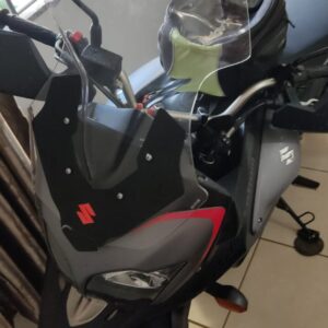 (4650) Bolha Alta Cristal Suzuki Vstrom DL650 2013-2018 com defletor