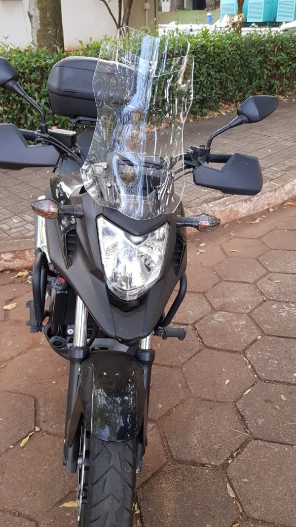 (2760) Bolha Alta Cristal Honda NC700X e NC750X 2012-2015 com defletor - Image 10