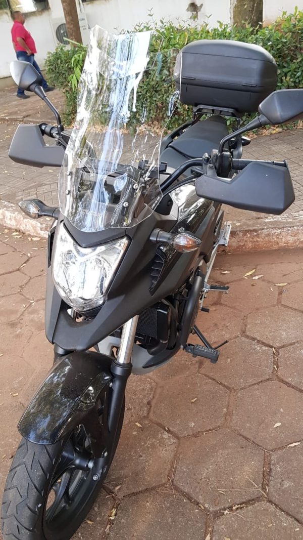 (2760) Bolha Alta Cristal Honda NC700X e NC750X 2012-2015 com defletor - Image 9
