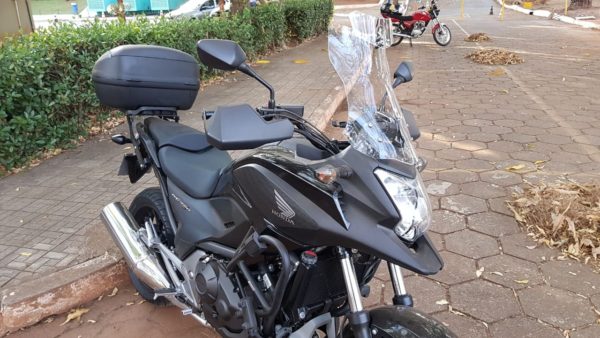 (2760) Bolha Alta Cristal Honda NC700X e NC750X 2012-2015 com defletor - Image 5