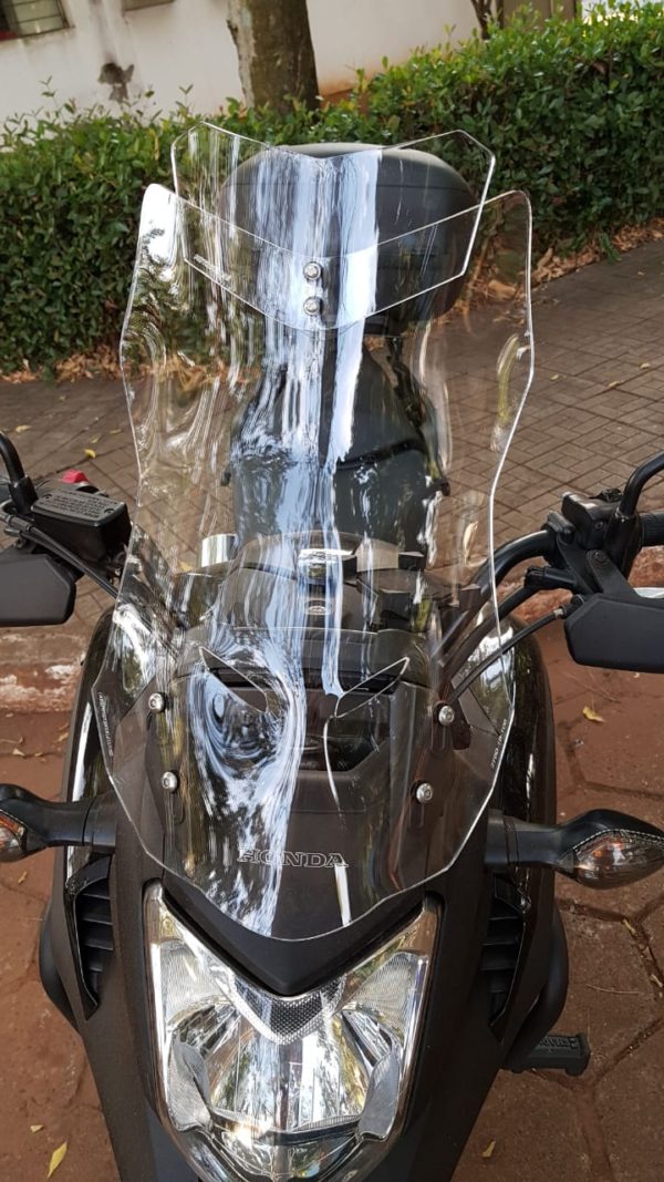 (2760) Bolha Alta Cristal Honda NC700X e NC750X 2012-2015 com defletor