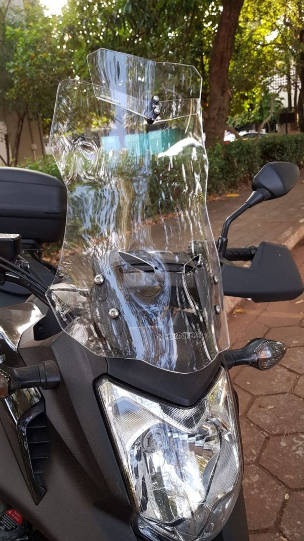 (2760) Bolha Alta Cristal Honda NC700X e NC750X 2012-2015 com defletor - Image 8
