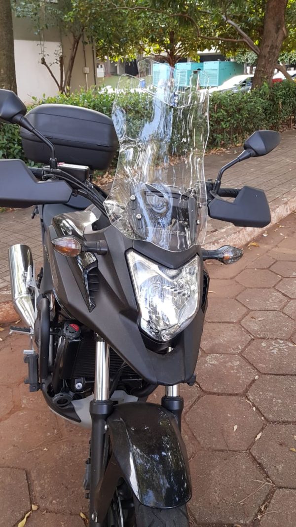(2760) Bolha Alta Cristal Honda NC700X e NC750X 2012-2015 com defletor - Image 4