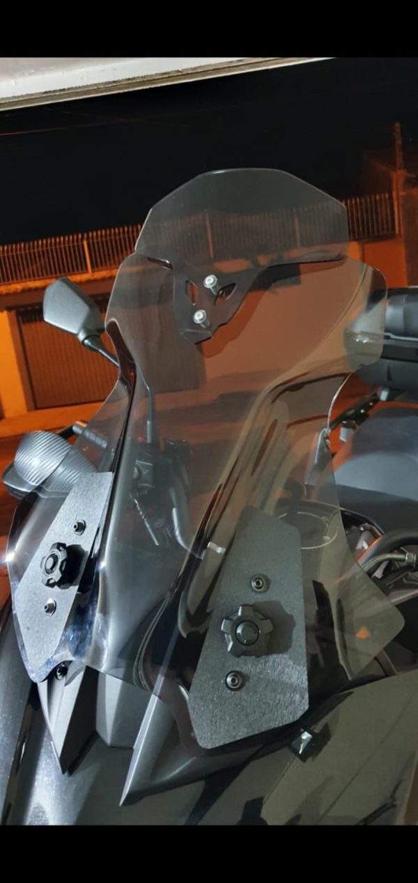 (5671) Bolha Alta Fumê Kawasaki Versys 650 Tourer 2015-2019 com defletor
