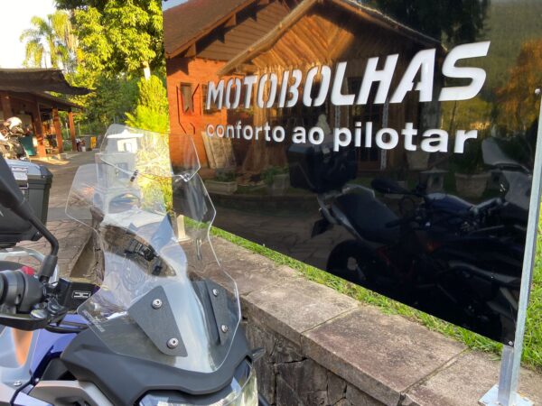 (1320) Bolha Alta Cristal BMW G310GS com defletor - Image 6