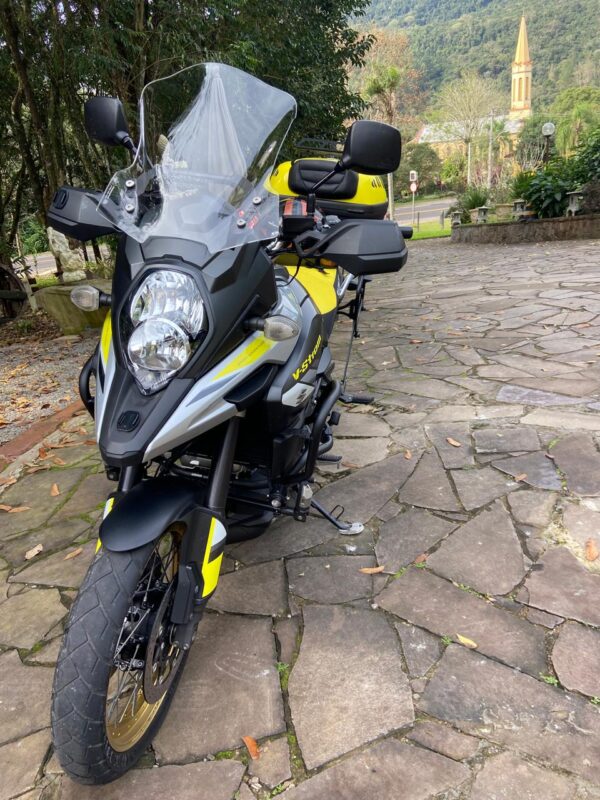 (4196) Bolha Alta FUMÊ OU CRISTAL Suzuki Vstrom DL1000 2014-2025 SEM defletor - Image 3