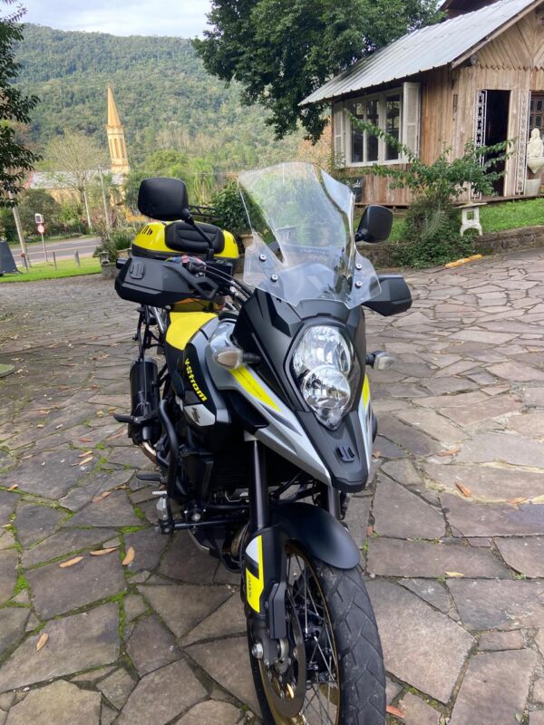 (4196) Bolha Alta FUMÊ OU CRISTAL Suzuki Vstrom DL1000 2014-2025 SEM defletor - Image 4