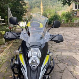 (4666) Bolha Alta FUMÊ OU CRISTAL Suzuki Vstrom DL650 2014-2025 SEM defletor