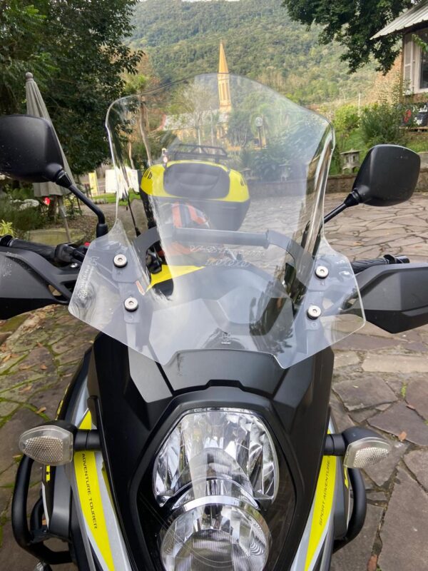 (4196) Bolha Alta FUMÊ OU CRISTAL Suzuki Vstrom DL1000 2014-2025 SEM defletor - Image 6