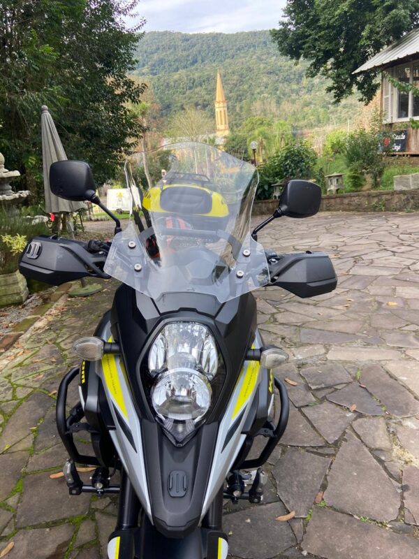 (4196) Bolha Alta FUMÊ OU CRISTAL Suzuki Vstrom DL1000 2014-2025 SEM defletor - Image 9