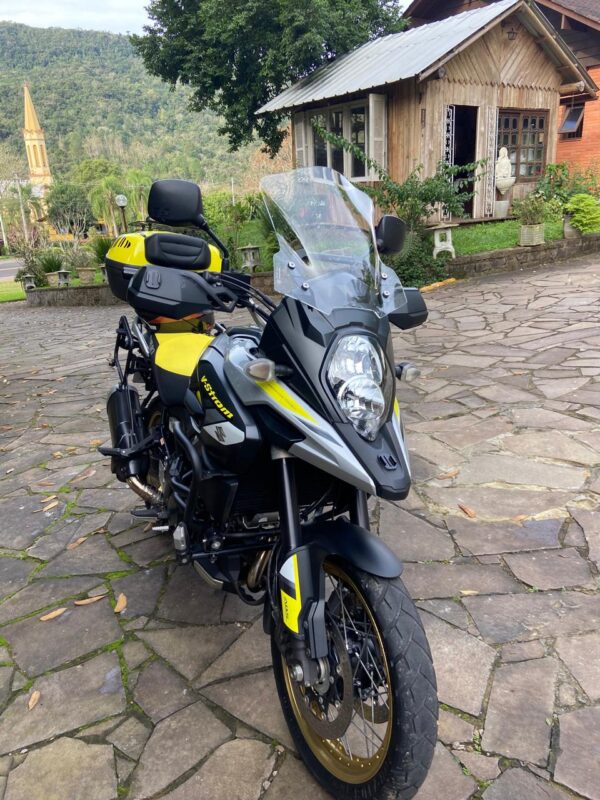 (4196) Bolha Alta FUMÊ OU CRISTAL Suzuki Vstrom DL1000 2014-2025 SEM defletor - Image 8