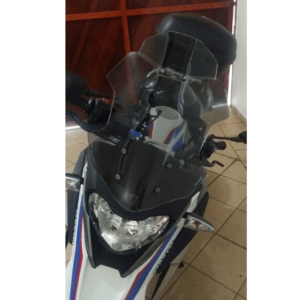 parabrisa moto motobolha bmw g310 gs fumê com defletor