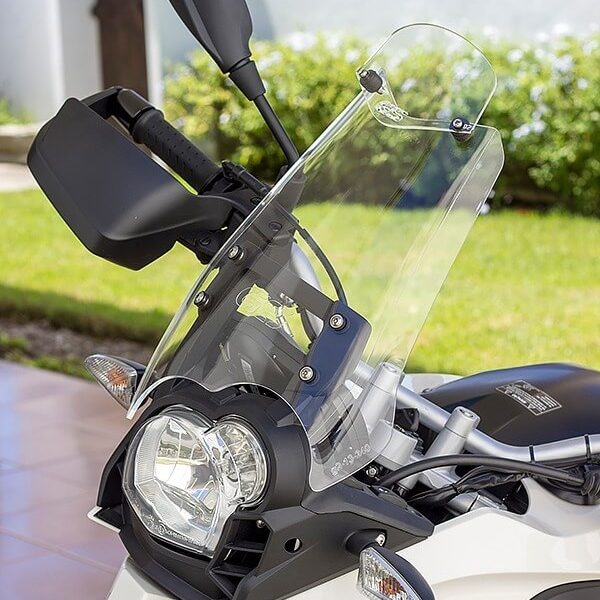 parabrisa moto motobolha BMW G650 GS cristal sertão com defletor