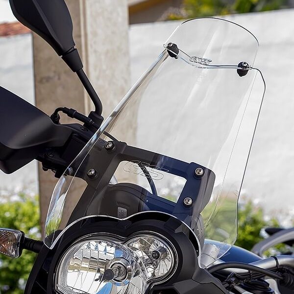 parabrisa moto motobolha BMW G650 GS cristal sertão com defletor