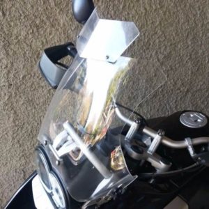 parabrisa moto motobolha BMW R1200 GS cristal com defletor