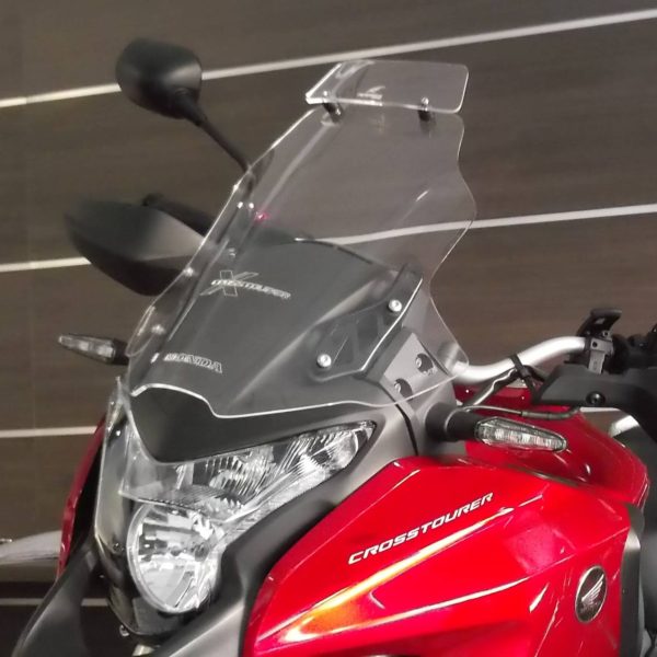 parabrisa moto motobolha Honda Crosstourer VFR1200X cristal com defletor