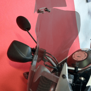 parabrisa moto motobolha Honda Transalp XL700V fumê com defletor