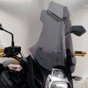 parabrisa moto motobolha Kawasaki Versys 650 Fumê com defletor