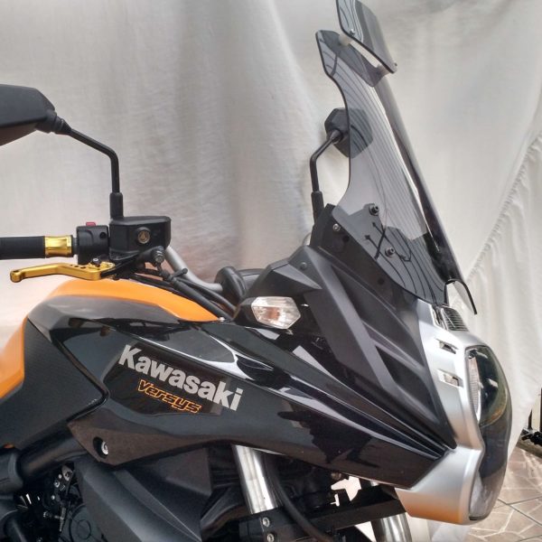 parabrisa moto motobolha Kawasaki Versys 650 Fumê com defletor