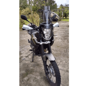 parabrisa moto motobolha Yamaha Ténéré XTZ660 fumê com defletor