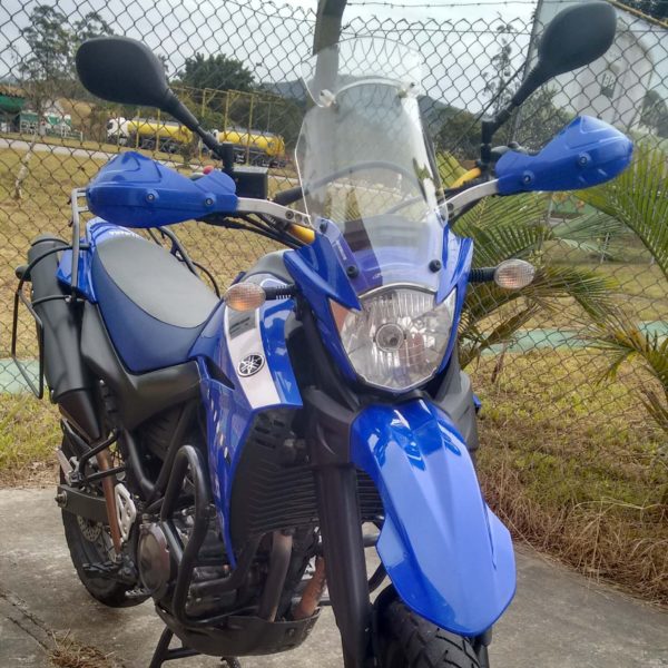parabrisa moto motobolha Yamaha XTZ660R cristal com defletor