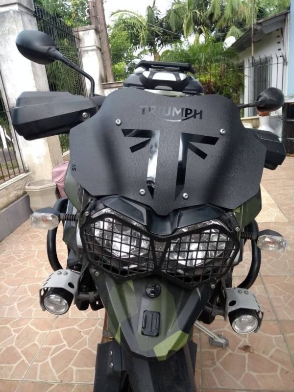 parabrisa moto motobolha triumph tiger explorer 1200 modelo urban