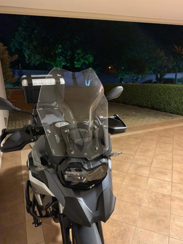 (1742) Bolha Bmw F750gs Motobolhas Cristal Sem Defletor